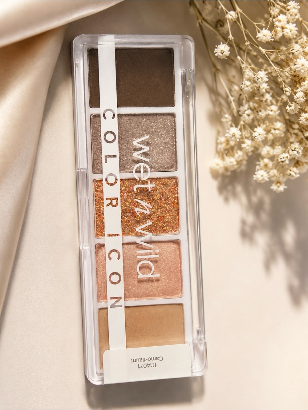 wet n wild Color Icon Eyeshadow Palette — Brown, Gold & Copper Sparkle